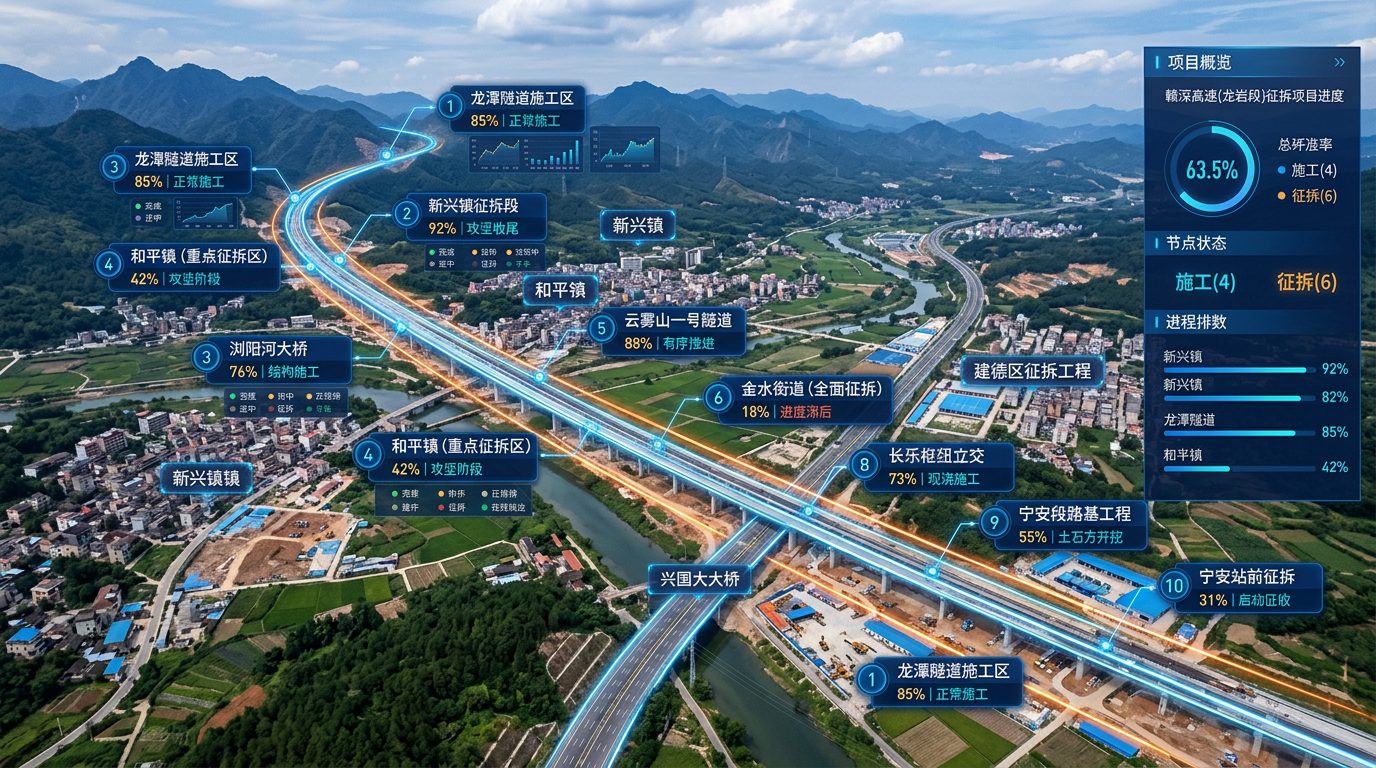 线性工程征拆数字化管理