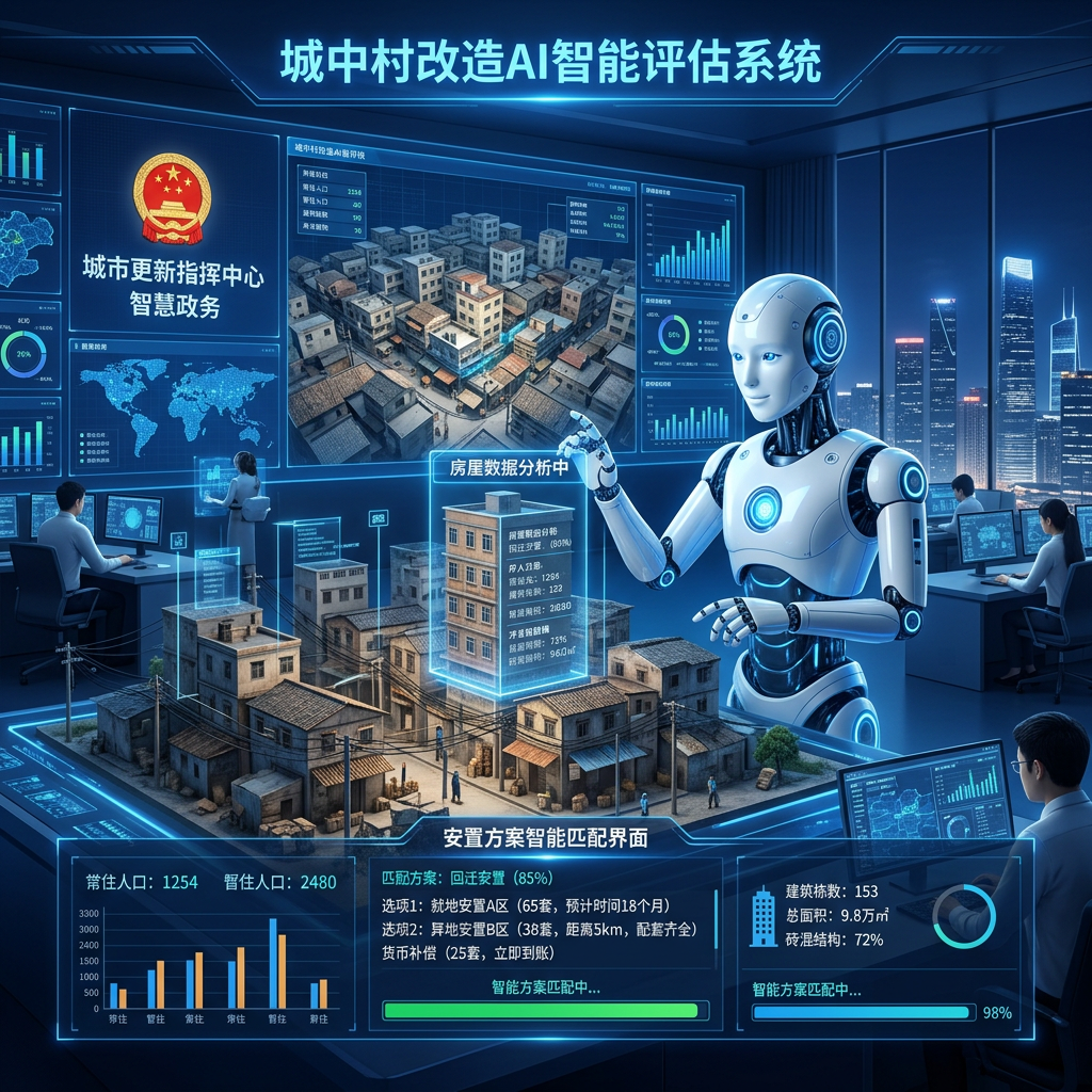 城中村改造AI智能评估系统